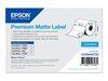 Epson Premium - matrisskurna etiketter - matt - 9240 etikett (er) - 102 x 51 mm - 4 rullar / förpackning