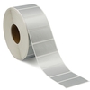 Etikett TT 38x19 mm Silver Polyester