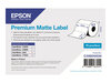 Epson Premium - matrisskurna etiketter - matt - 650 etikett (er) - 76 x 51 mm - 18 rullar / förpackning